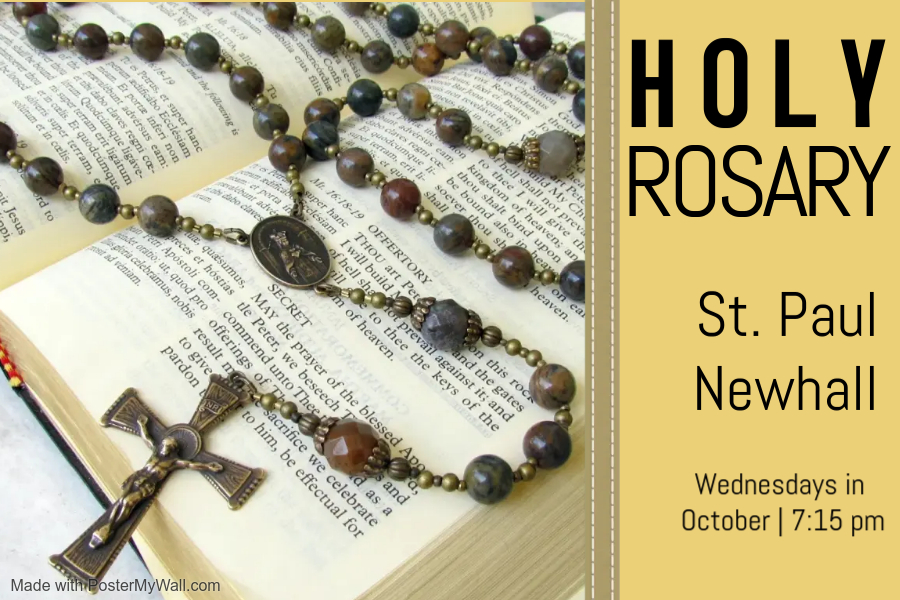 Rosary - St. Paul, Newhall @ St. Paul Catholic Church | Newhall | Iowa | United States